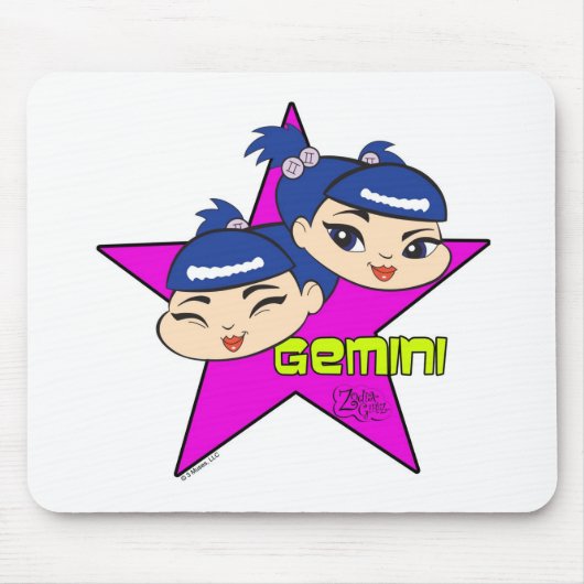 Gemini Mousepad Muismat (Voorkant)