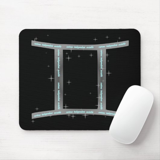 Gemini Mousepad Muismat (Met muis)