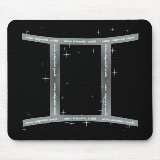 Gemini Mousepad Muismat (Voorkant)