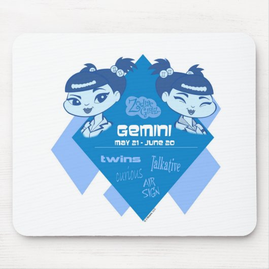 Gemini Mousepad Muismat (Voorkant)
