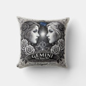 Gemini "Never Just One Thing" Sierkussen (Voorkant)