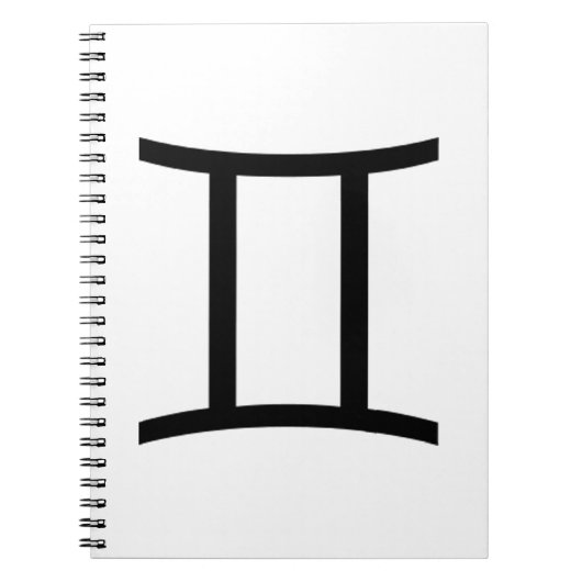 Gemini Notitieboek (Voorkant)