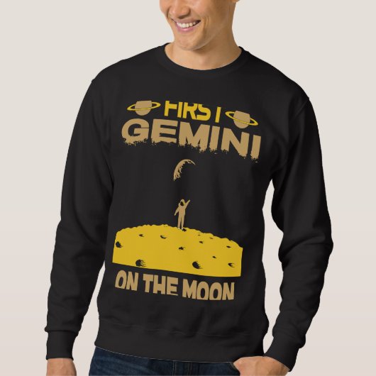 Gemini On The Moon Trui (Voorkant)