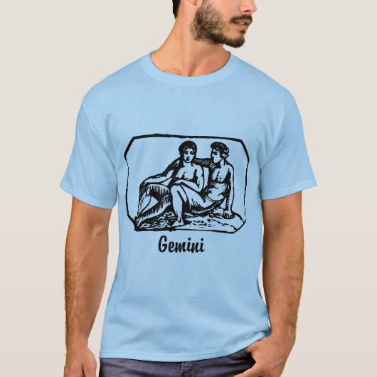 Gemini - Op maat gemaakt T-shirt (Voorkant)