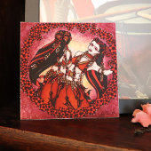 Gemini Original Belly Dance Art Poster