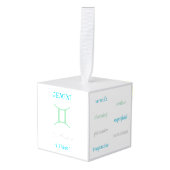 Gemini-Ornament Decoratie (Voorkant hoekig)