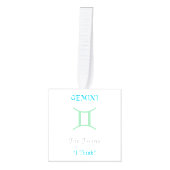 Gemini-Ornament Decoratie (Voorkant)