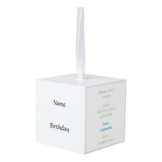 Gemini-Ornament Decoratie (Achter hoekig)