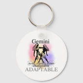 Gemini over jou sleutelhanger (Voorkant)