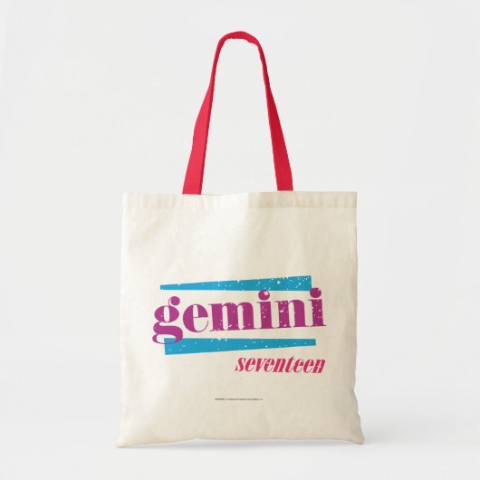 Gemini Paars Tote Bag (Voorkant)
