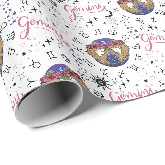 Gemini-pakpapier Cadeaupapier (Rol Hoek)