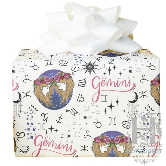Gemini-pakpapier Cadeaupapier
