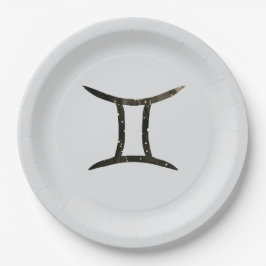 Gemini Party 9" Ronde papieren Borden Papieren Bordje