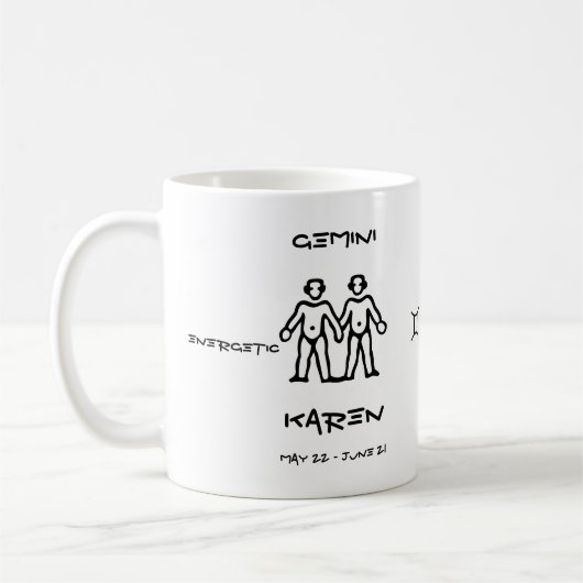 Gemini Personalized Koffiemok (Links)