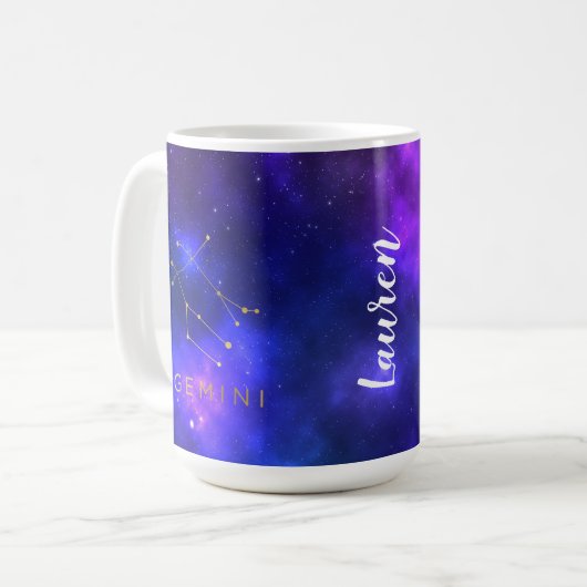 Gemini Persoonlijke koffie-Mok Koffiemok (Voorkant links)