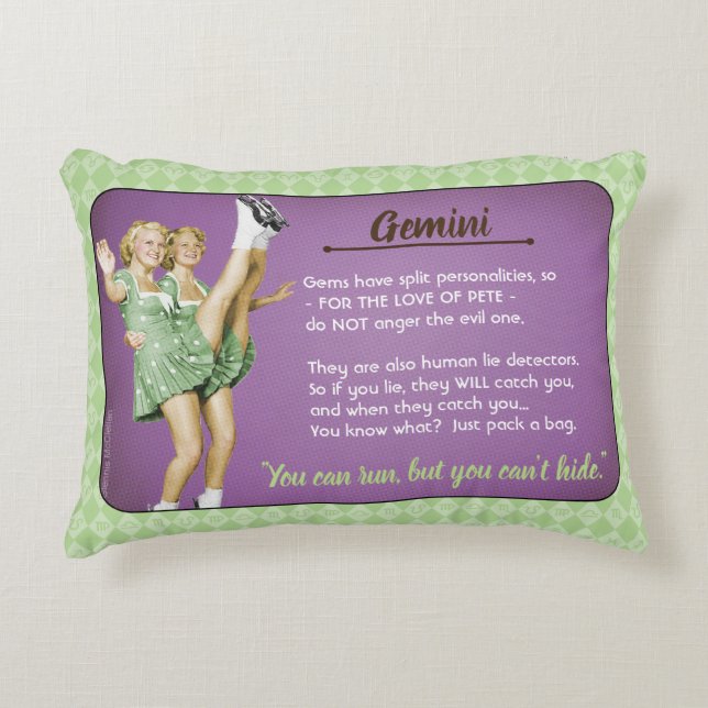 Gemini Pillow Decoratief Kussen (Voorkant)