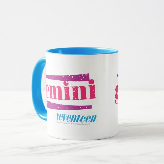 Gemini Pink Mok (Voorkant links)