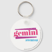 Gemini Pink Sleutelhanger (Voorkant)