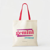 Gemini Pink Tote Bag (Voorkant)
