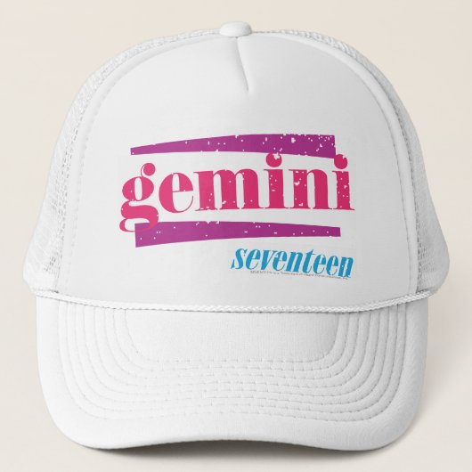 Gemini Pink Trucker Pet (Voorkant)