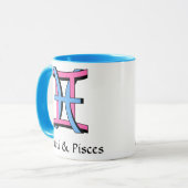 Gemini & Pisces PkBl Mok (Voorkant links)