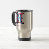 Gemini & Pisces PkBl Reisbeker (Voorkant links)