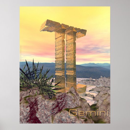 Gemini Poster (Voorkant)