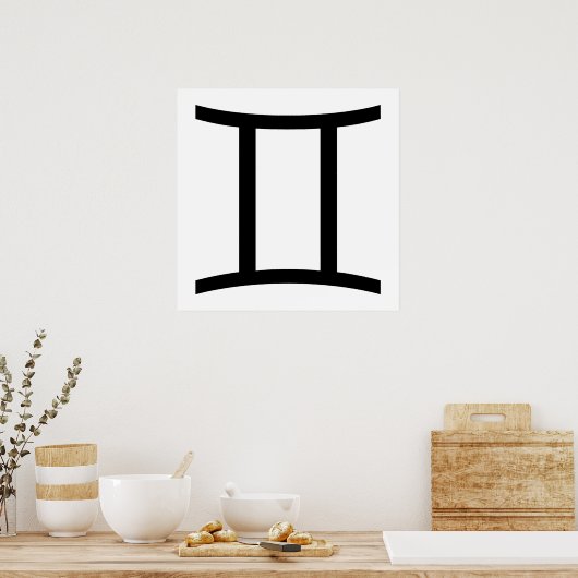 Gemini Poster (Keuken)
