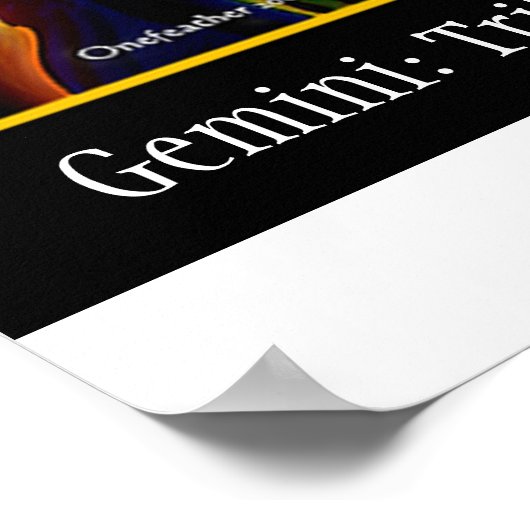 Gemini-poster Poster (Hoek)