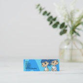 Gemini-profielkaart Mini Visitekaartje (Staand voorkant)