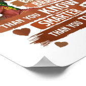 Gemini Queen Sweet als Snoep Birthday Gift for Bla Poster (Hoek)