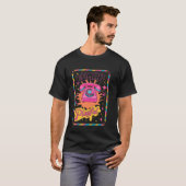 Gemini Retro Speelse Boho Telefoon Sterrenbeeld Ku T-shirt (Voorkant volledig)