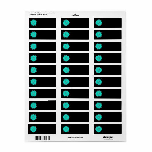 Gemini Return Address Label (Full Sheet)