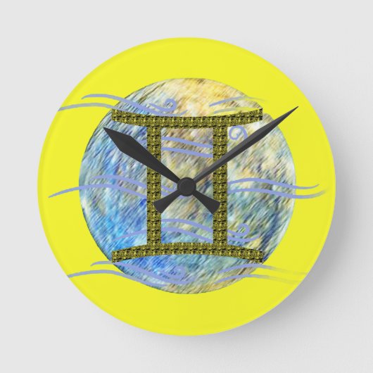Gemini Ronde Klok (Voorkant)