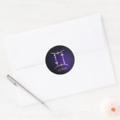 Gemini Ronde Sticker (Envelop)