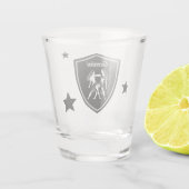 Gemini Shot Glas (Achterkant)
