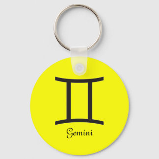 Gemini Sign Sleutelhanger