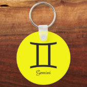 Gemini Sign Sleutelhanger (Voorkant)