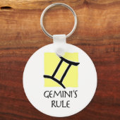 Gemini sleutelhanger (Voorkant)