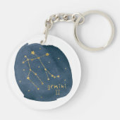 Gemini Sleutelhanger (Achterkant)