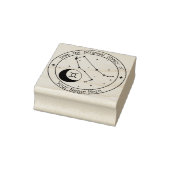 Gemini Specialized Zodiac Book Stamp Rubberstempel (Stempel)