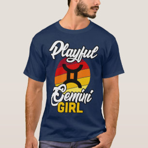 Gemini speels meisje t-shirt
