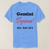 Gemini squad t-shirt (Design voorkant)