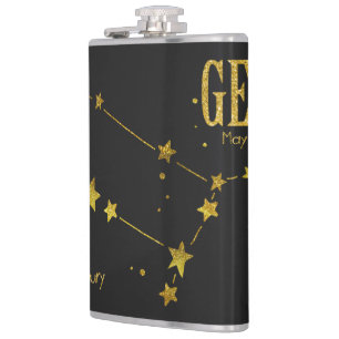 Gemini Star Sign Heupfles