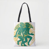 Gemini Sterrenbeeld op een Tote Bag (Voorkant)