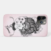 Gemini Sterrenbeeld Symbool en Teken Roze Case-Mate iPhone Case (Achterkant (horizontaal))