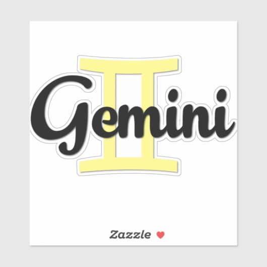 Gemini Sticker (Vel)