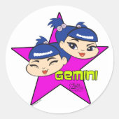 Gemini Stickers (Voorkant)