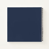 Gemini Sweet 16 Square Custom Notebook Notitieboek (Achterkant)