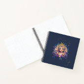 Gemini Sweet 16 Square Custom Notebook Notitieboek (Binnen)